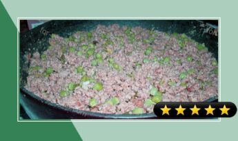 Ground Seitan With Peas recipe
