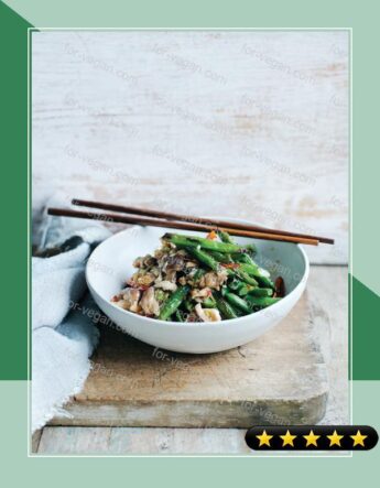Dry-Fried Szechuan Green Beans recipe