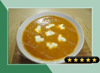 Vegetable Lentil Cream/Soup recipe