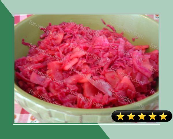 Red Cabbage with Apple recipe
