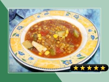 Lentil Vegetable Soup recipe
