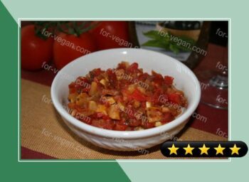 Spicy Vegetable Bruschetta recipe