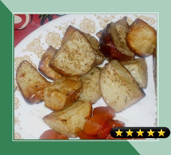 Garlic Roasted Red Potatoes recipe