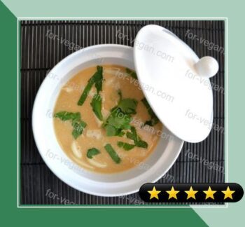Vegetarian Coconut Thai Soup recipe