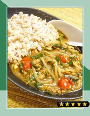Don't Lose to the Summer! Chinese and Bean Sprouts Nutritional Curry recipe