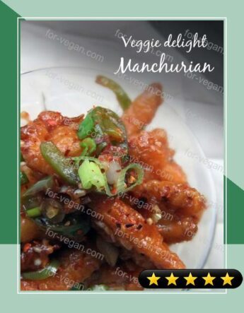 Veggie Delight Manchurian recipe