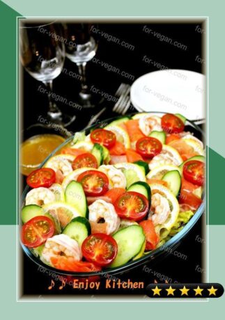 An Extravagant Salad For Guests recipe