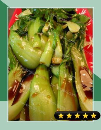 Bok Choy With Oyster Sauce recipe