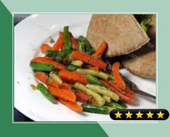Herbed Green Beans and Carrots recipe