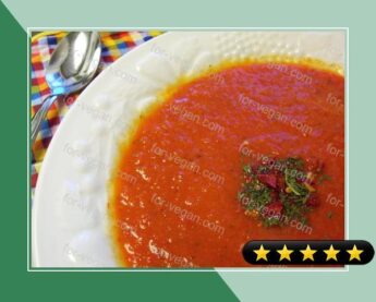 Tomato and Roasted Red Pepper Soup recipe