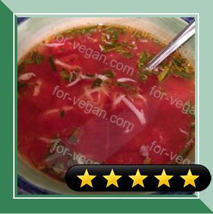 Chickpea and Tomato Soup recipe