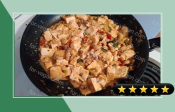 Vegan Thai Peanut Tofu Stir Fry recipe