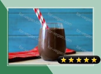 Dark Chocolate Peppermint Protein Shake recipe