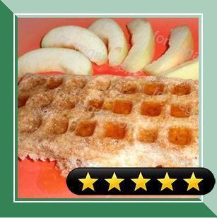 Dairy and Wheat Free Apple-Cinnamon Spelt Waffles recipe