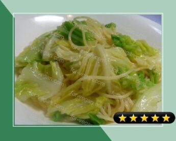 Macrobiotic Spring Cabbage Pasta recipe