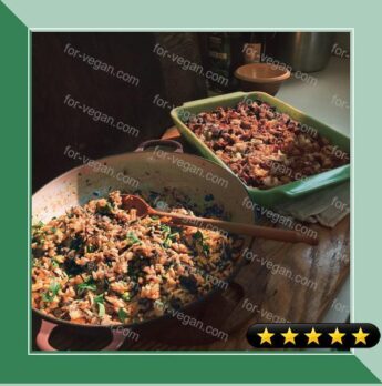 Wild Rice Stuffing with Pine Nuts recipe