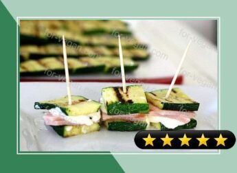 Grilled Zucchini Finger Sandwiches recipe