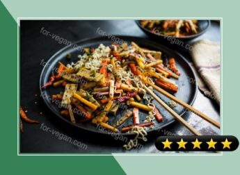 Rainbow Carrot Stir-Fry recipe