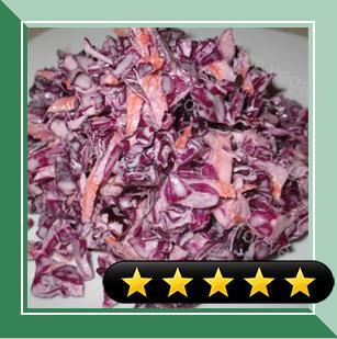 Red Cabbage Slaw recipe