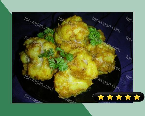 Ginger-Curry Cauliflower recipe
