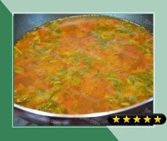 Spicy Tomato Soup (Tomato Rasam) recipe