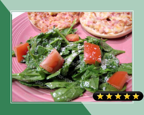 Minted Spinach Salad recipe