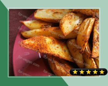 Baked Spicy Fries recipe