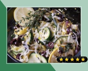 Roasted Zucchini Provencal recipe