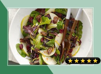 Mixed Greens & Pear Salad recipe