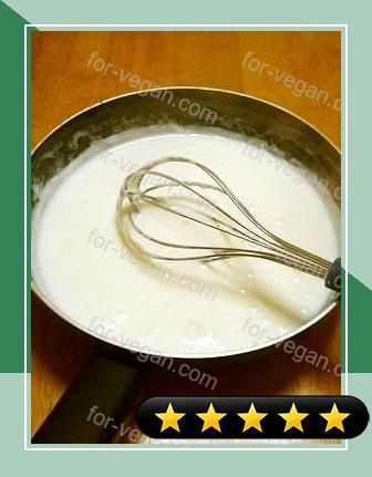 Butter-Free Healthy White Sauce Made with Rice Flour recipe