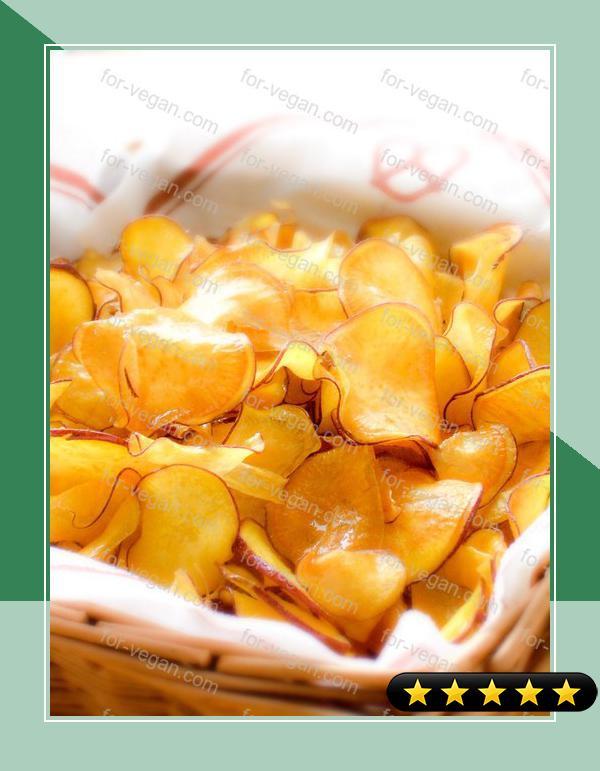 Easy! Tasty! Sweet Potato Chips recipe