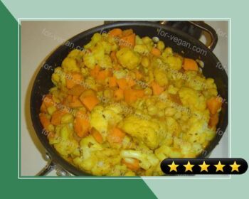 Aloo Gobi - Cauliflower and Potatoes recipe