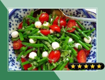Crunchy Green Bean & Sweet Tomato Salad recipe