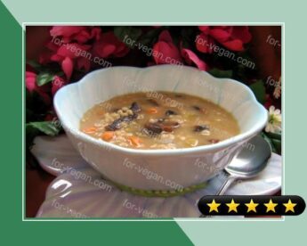 Mushroom and Barley Soup (Crock Pot) recipe