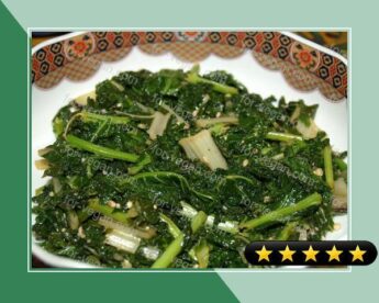 Sauteed Broccoli Rabe, Collard Greens, or Kale Recipe recipe