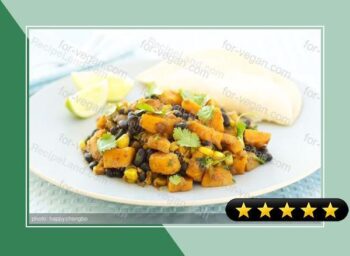Black Bean, Sweet Potato and Corn Stew recipe