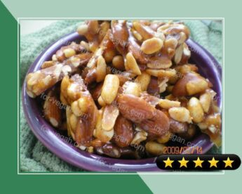 Hot and Sweet Nut Brittle recipe
