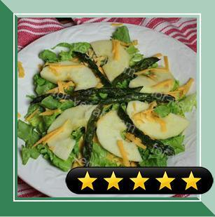 Roasted Asparagus and Apple Salad recipe