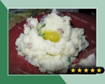 Mashed Red Skinned Potatoes With Scallions recipe