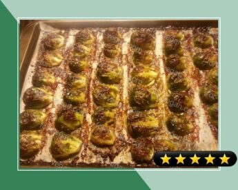 Oven baked brussel sprouts recipe