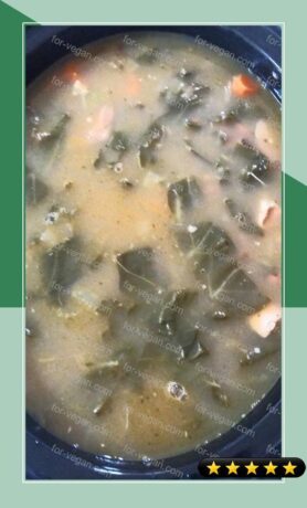 Black-Eye Pea and Collard Greens Soup recipe