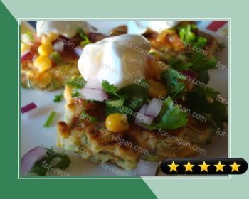 Vegetable Fritters With Corn Salsa (Can Be Gluten-Free) recipe