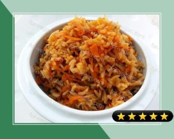 Spicy Carrot Vegan Fried Rice recipe