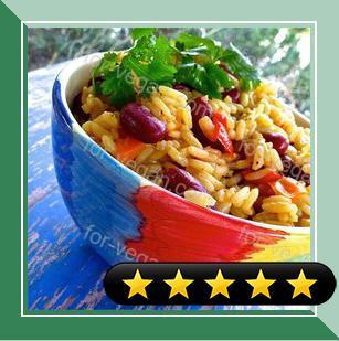 Easy Seasoned Beans and Rice recipe
