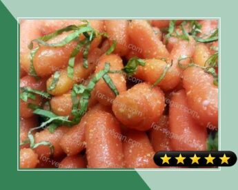 Easy Glazed Carrots w/ Basil & Orange recipe