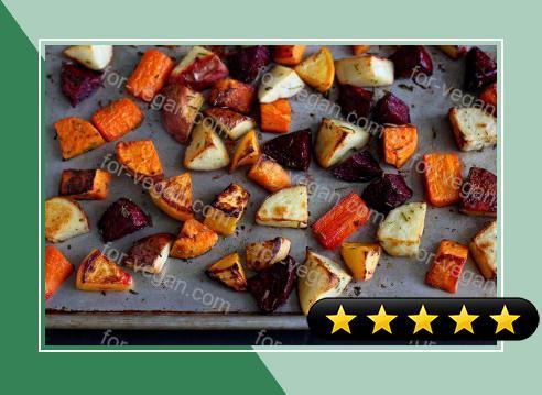 Roasted Rosemary Root Vegetables recipe