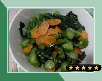 Kai Lan with Carrots recipe