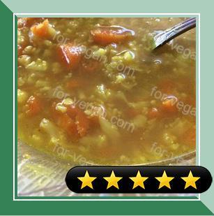 Easy Curried Cauliflower Soup recipe