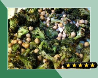 Forty-Clove Chickpeas & Broccoli recipe