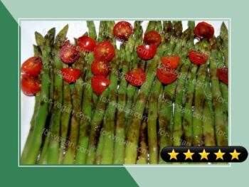 Chilled Asparagus and Tomato Plate recipe